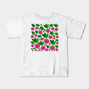 Radish vegetable pattern Kids T-Shirt